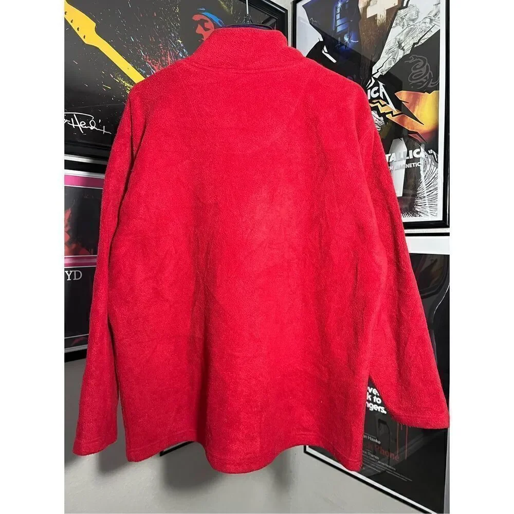 Vintage 2000 Looney Tunes Embroidered Fleece Jacket